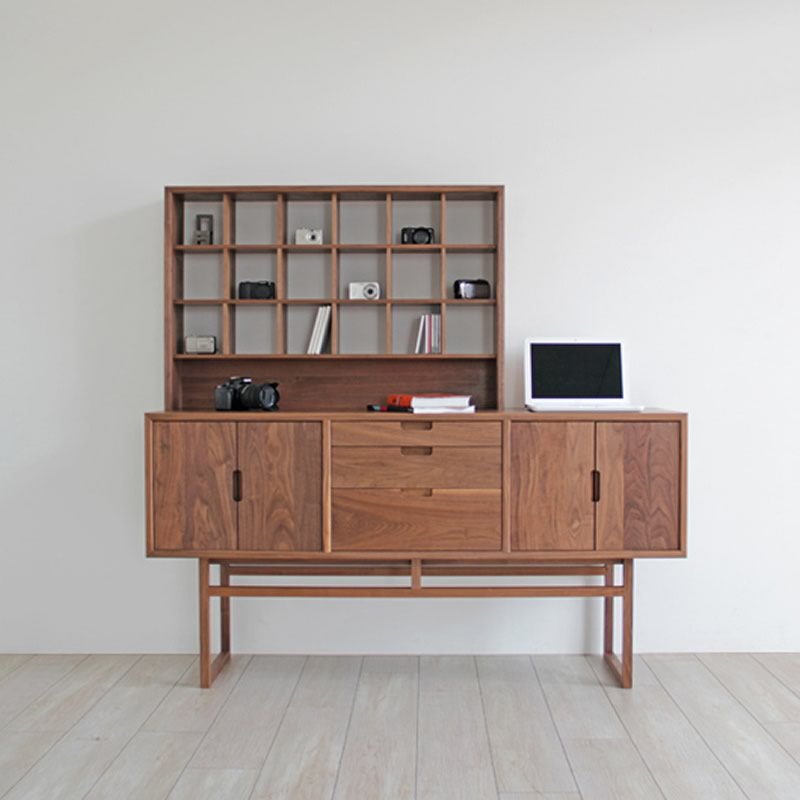 サルビアリビングボード＋セットアップシェルフ