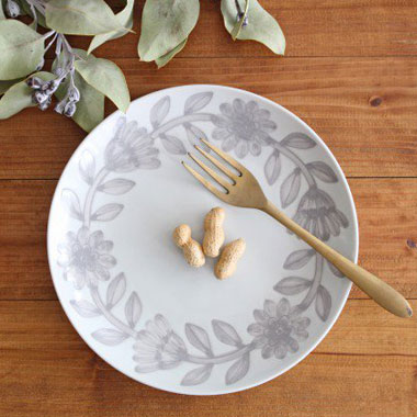 【波佐見焼】デイジー　プレート２枚セット