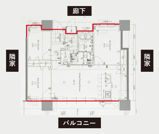 断熱材の設置